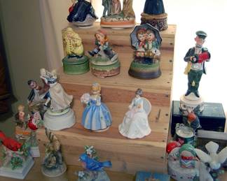 Collection of Music Boxes