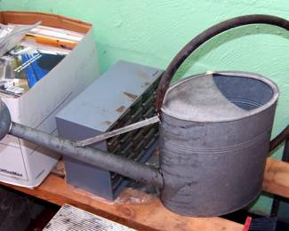 Old Galvanized Watering Can