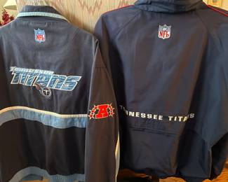 Titans jackets 2XL and XL