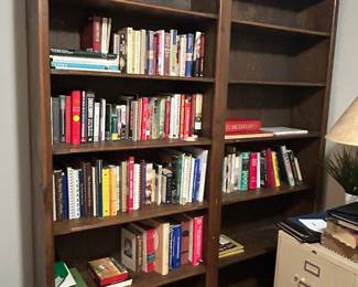 set of 3 solid pine bookcases sold individually. 7’1”h x 35”w  x 12”d