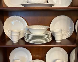 Sheffield Bone White porcelain dishes