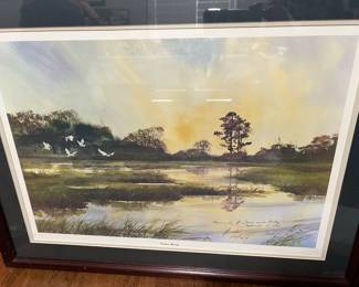 Virginia Fouché Bolton inscribed print