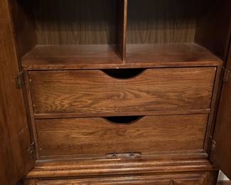 Inside of chest