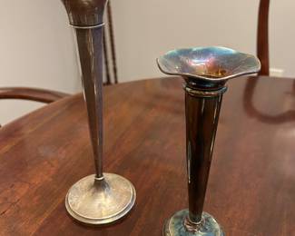 sterling vases