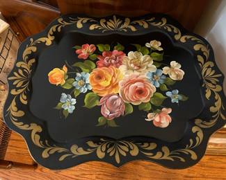 Painted tray