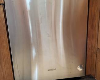 Whirlpool Dishwasher- closed front view