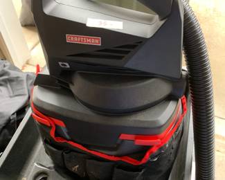 #188	Craftsman Portable Wet Dry Vac Battery Powered 19.2 Volts	 $35.00 
