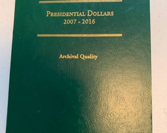 #264	Presidential Dollar Set Complete 2007 - 2016 	 $75.00 
