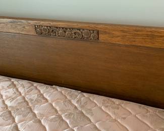 #4	Full Size Carved Headboard/Footboard	 $150.00 
#5	Full Size Mattress/Boxsprings - Sears - O - Matic Imperial Ultra 	 $125.00 
