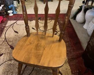 #93	Wood Oak Dining Chair	 $20.00 
