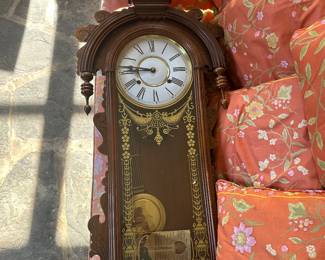 Victorian reproduction clock 