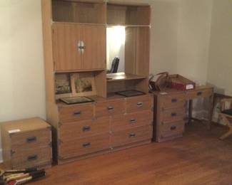 Bernhardt campaign style furniture 