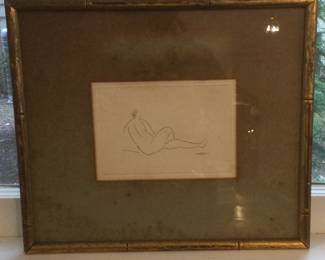 Modigliani etching 