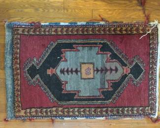 Persian rug pillow 