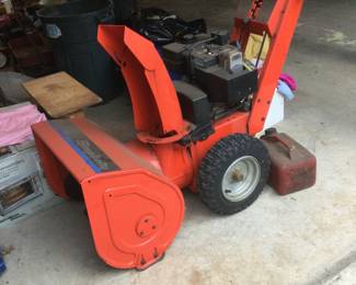 Simplicity snow blower