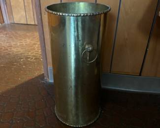 Brass umbrella stand 