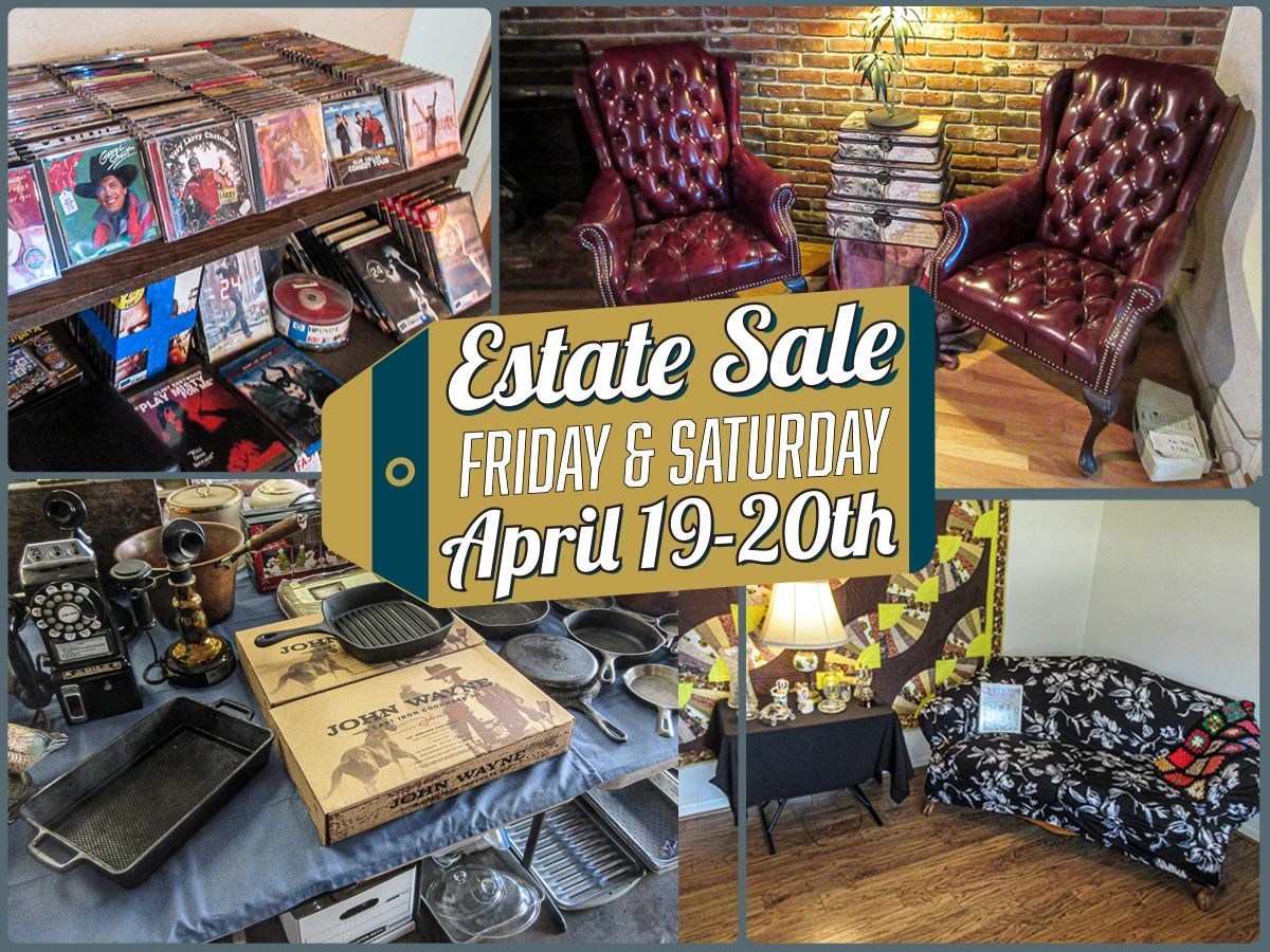 Estate Sale by Treasures to Find in Patterson, CA starts on 4/19/2024