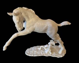 White horse by Rosenthal