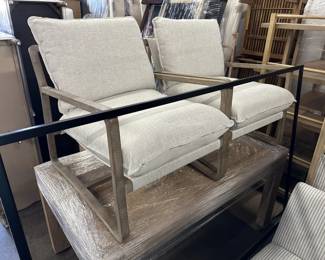 modern gray chairs