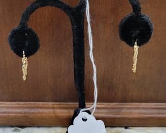 14k gold hoop earrings