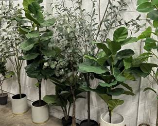 fake plants home decor faux tree