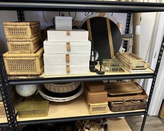 cutting boards dresser boxes decor baskets trays vases planters 