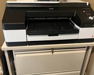 Epson SP4900 Photo Printer with File cabinet
