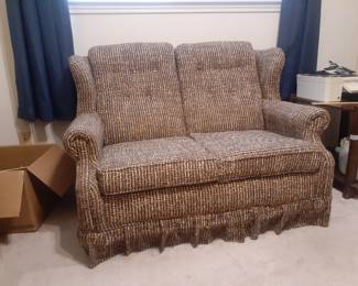 1960s Love Seat Hide-A-Bed by JC Penny