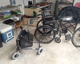Stoller Walker and Wheelchair