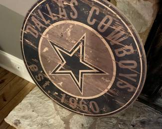 Cowboys wall art