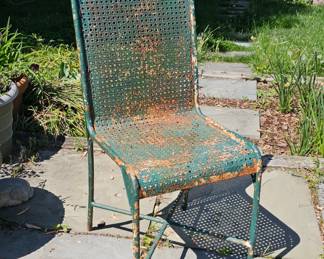 Antique garden chair 