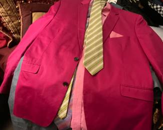 Pink suit-hello Miami vice!