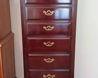 Lingerie chest with hidden jewelry panel...