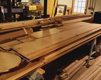 Large selection of lumber, doors, windows and other building/construction materials...