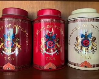 Tea canisters