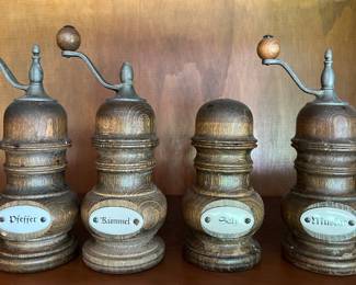 Vintage German grinders