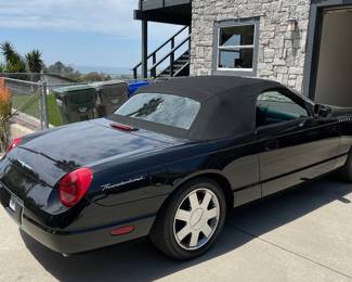 2002 Ford Thunderbird - convertible - with less than 10,000 miles! $16,000. THIS CAR WILL BE ABLE TO BE SOLD IN 2 WEEKS, WE ARE STILL IN PROBATE! 