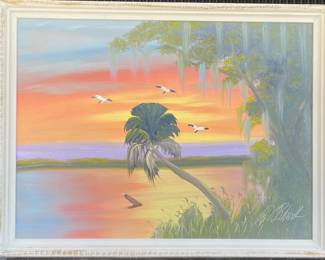 Florida Highwaymen painting by Al Black