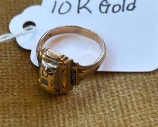 1955 10K Gold Class Ring