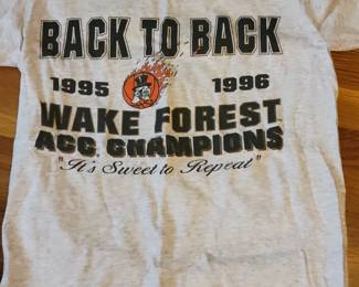 1996 Wake Forest ACC Champion T-Shirt