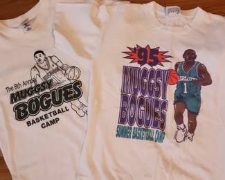 1990s Muggsy Bogues summer camp T-shirts