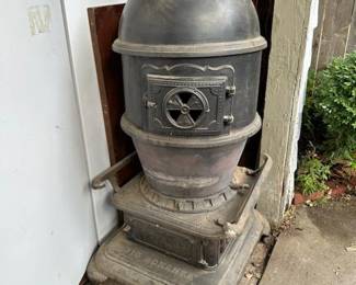Stove is from a Newton train station.