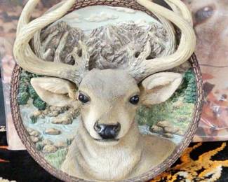  The Buck Limited Edition Numbered Natures Nobility Collector Plate  More