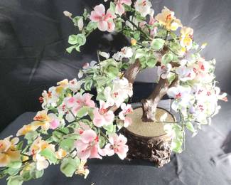 Beautiful Flowering Dogwood In Heavy Oriental Pot