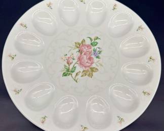Vintage Gorham Lady Anne China Egg Plate