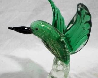 23 - Murano Glass Rooster, 7.25"

