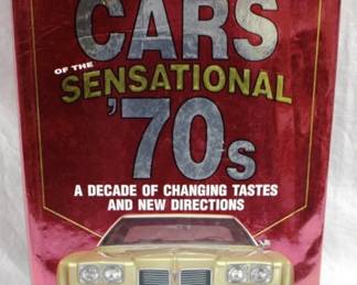 7551 - Cars of the 70's Hardcover Book

