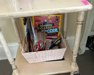 Side Table 19" W x 13.5" D x 24.5" H $15