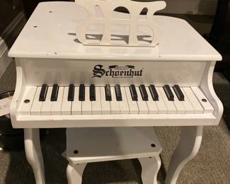 Schoenhut Mini Piano with Stool 22" W x 20" D x 18" H $100