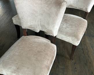Set of 6 Leather Chairs $550